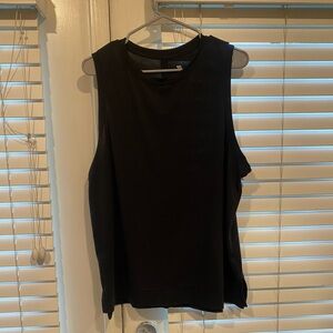 Women’s Black Athletic Tank Top Size XL